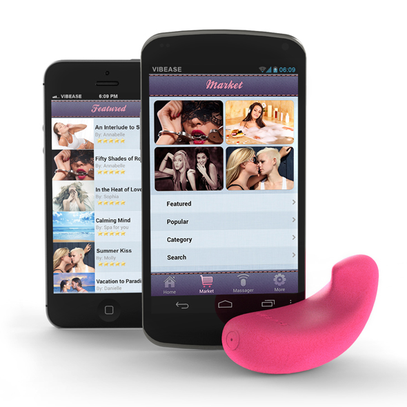 Vibease - iPhone Version Vibrator Pink