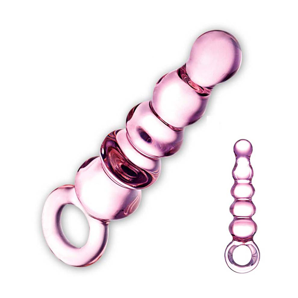 Glas – Quintessence Beaded Glazen Anal Slider