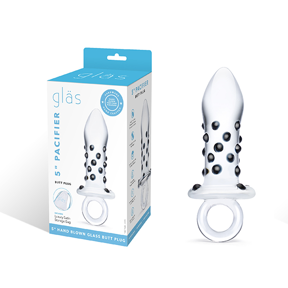 Glas – Pacifier Glazen Butt Plug