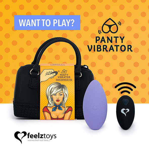 FeelzToys – Panty Vibe Remote Controlled Vibrator Paars