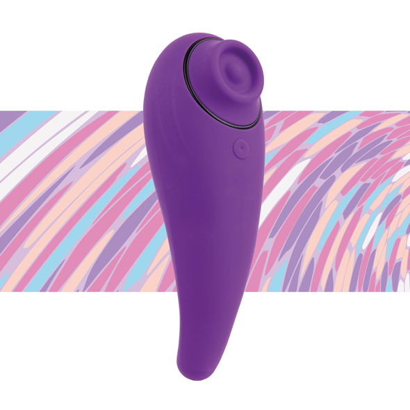 FeelzToys – FemmeGasm Tapping & Tickling Vibrator Paars