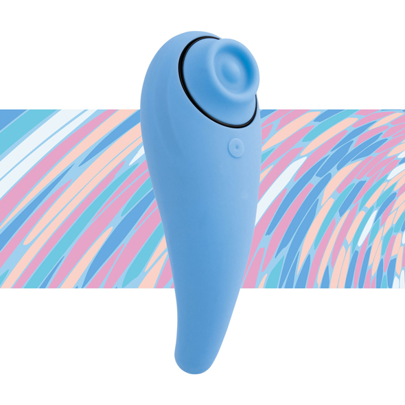 FeelzToys – FemmeGasm Tapping & Tickling Vibrator Turqoise