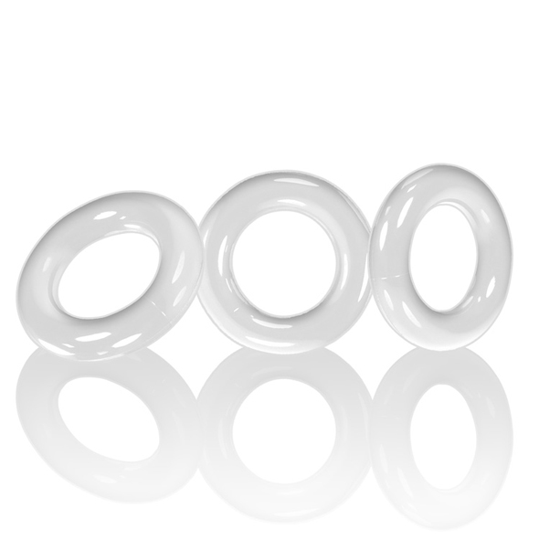 Oxballs – Willy Rings 3-pack Cockrings Wit