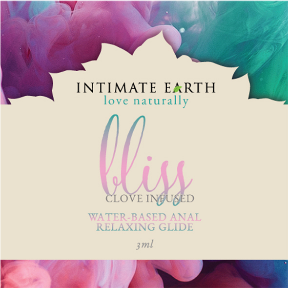 Intimate Earth – Bliss Waterbased Anal Relaxing Glide Foil 3 ml