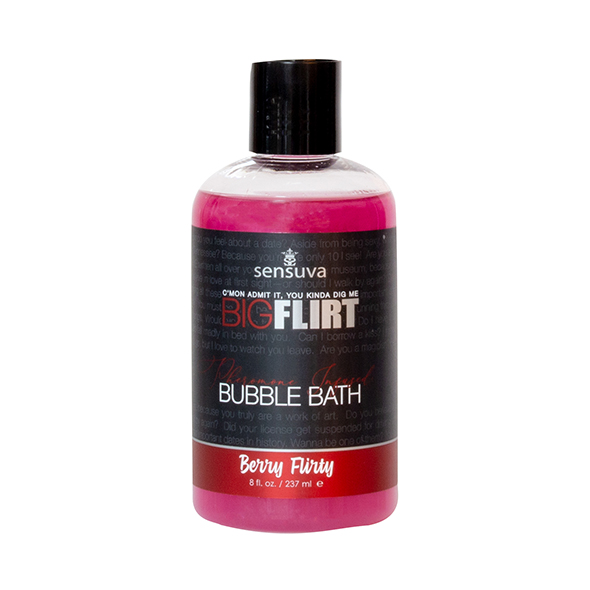 Sensuva – Big Flirt Pheromone Bubble Bath Berry Flirty 237 ml