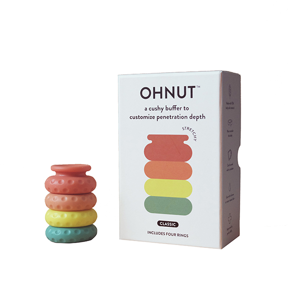 Ohnut – Classic Soft Buffer Rings (Set van 4) Pride Rainbow