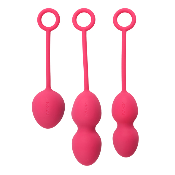 Svakom – Nova Kegel Balls Plum Red Tester