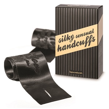 Bijoux Indiscrets - Silky Sensual Handboeien Zwart
