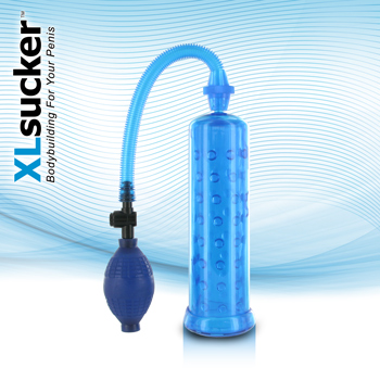 XLsucker - Penispomp Blauw