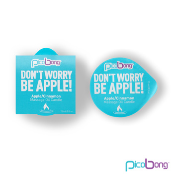 PicoBong - Massage Oil Candle Apple & Cinnamon 