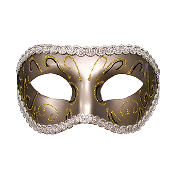 Sportsheets - Sex & Mischief Grey Masquerade Masker