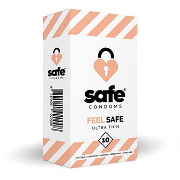 SAFE - Condooms Feel Safe Ultra Dun (10 stuks)