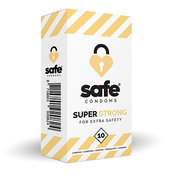 SAFE - Condooms Super Strong for Extra Safety (10 stuks)