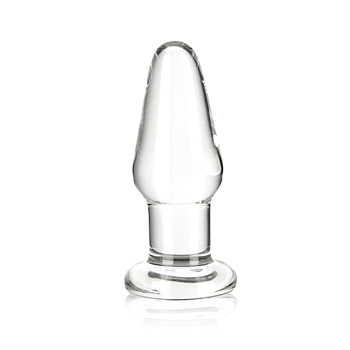 Glas - Glazen Butt Plug 8,9 cm