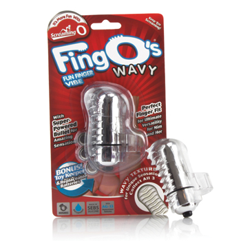 The Screaming O - The FingO Wavy Clear