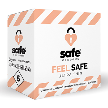 SAFE - Condooms Feel Safe Ultra Dun (5 stuks)