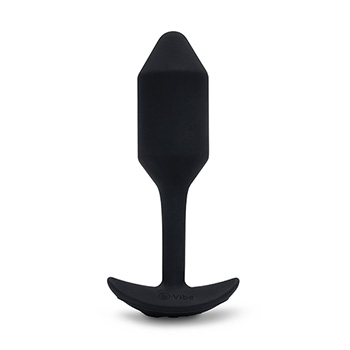 B-Vibe - Vibrating Snug Plug 2 (M) Black