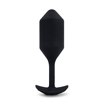 B-Vibe - Vibrating Snug Plug 4 (XL) Black
