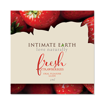 Intimate Earth - Natural Flavors Glide Fresh Strawberries Fo