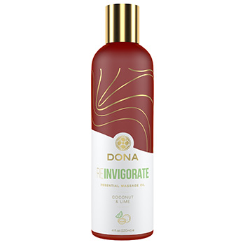 Dona - Essential Massage Oil Reinvigorate Coconut Lime 120 m