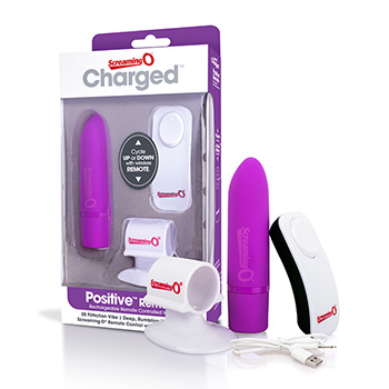 The Screaming O - Charged Positive Remote Control Paars