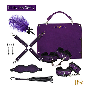 RS - RS Soiree Kinky Me Softly BDSM Set Black Purple