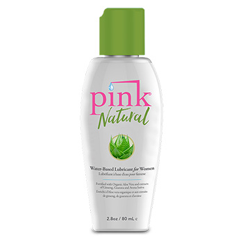 Pink - Natural Waterbasis Glijmiddel 80 ml
