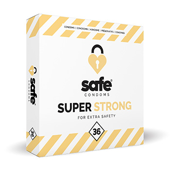 SAFE - Condooms Super Strong for Extra Safety (36 stuks)