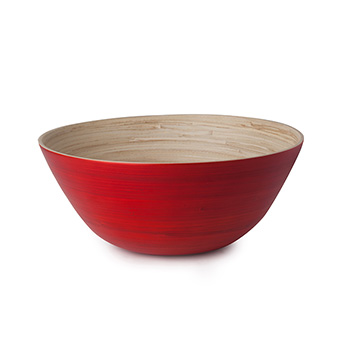 Nuru - Bamboo Bowl Red