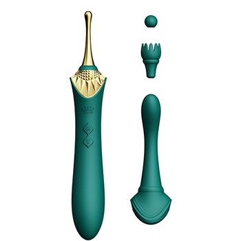 Zalo - Bess Clitoral Vibrator Turquoise Green