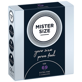 Mister Size - 69 mm Condoms 3 Pieces