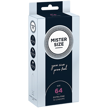 Mister Size - 64 mm Condoms 10 Pieces