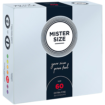 Mister Size - 60 mm Condoms 36 Pieces