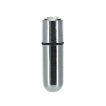 PowerBullet - First Class Mini Bulllet with Crystal 9 Functions Silver