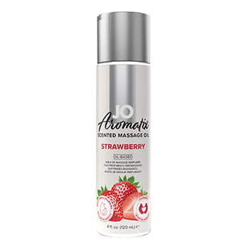 System JO - Aromatix Scented Massage Oil Strawberry 120 ml