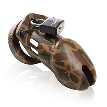 CB-X - CB-6000S Chastity Cock Cage Camouflage 35 mm