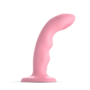 Strap-On-Me - Tapping Dildo Wave Coral Pink