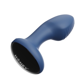 HoneyPlayBox - Frenzy-Pressure Sensing App-Controlled Rotating Butt Plug Blue