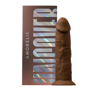 AMORELIE UNCOVER - Dildo 7 Chestnut