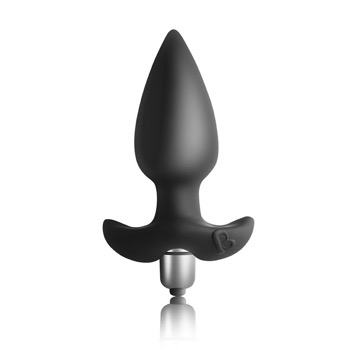 Rocks-Off - Butt Throb Vibrating Buttplug Black