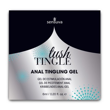 SENSUVA - Tush Tingle Anal Stimulation Gel Single-Use Packet 6 ml