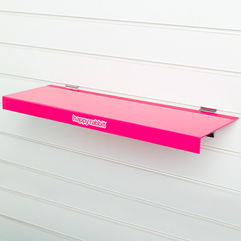 Happy Rabbit - Pink Acrylic Shelf